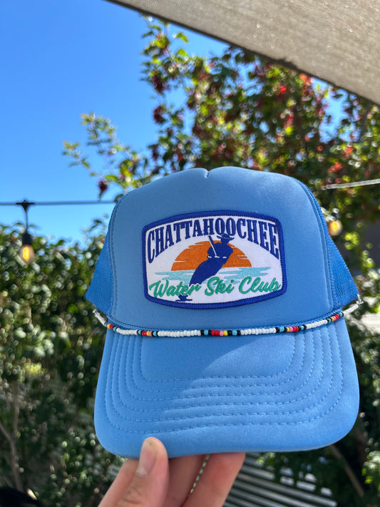 Chattahoochee ski club with hat chain