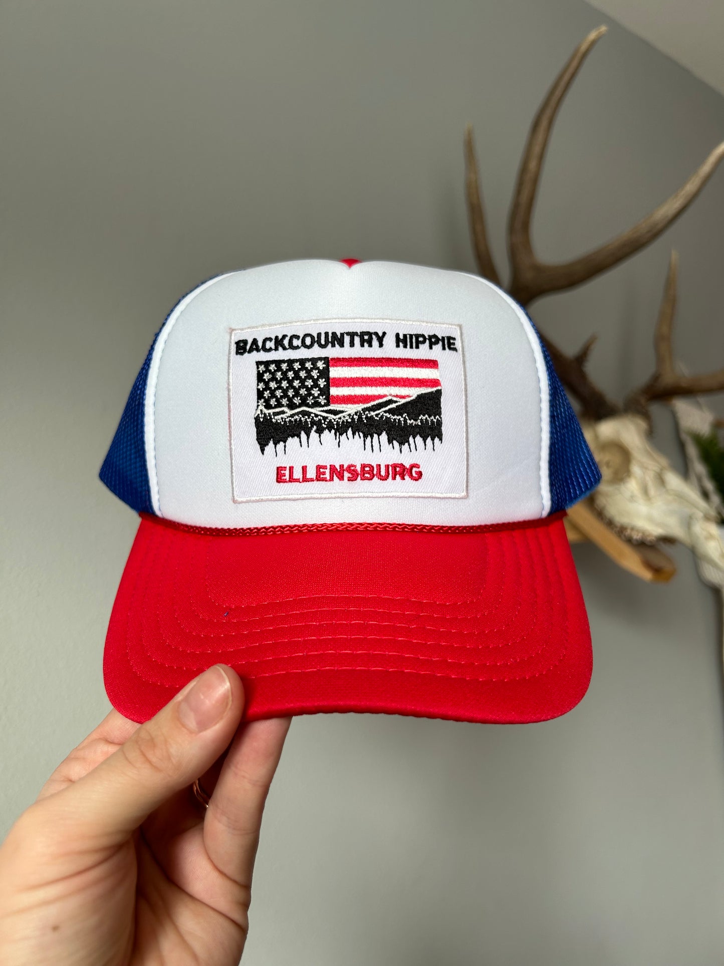 Proud to be an American BCH logo trucker