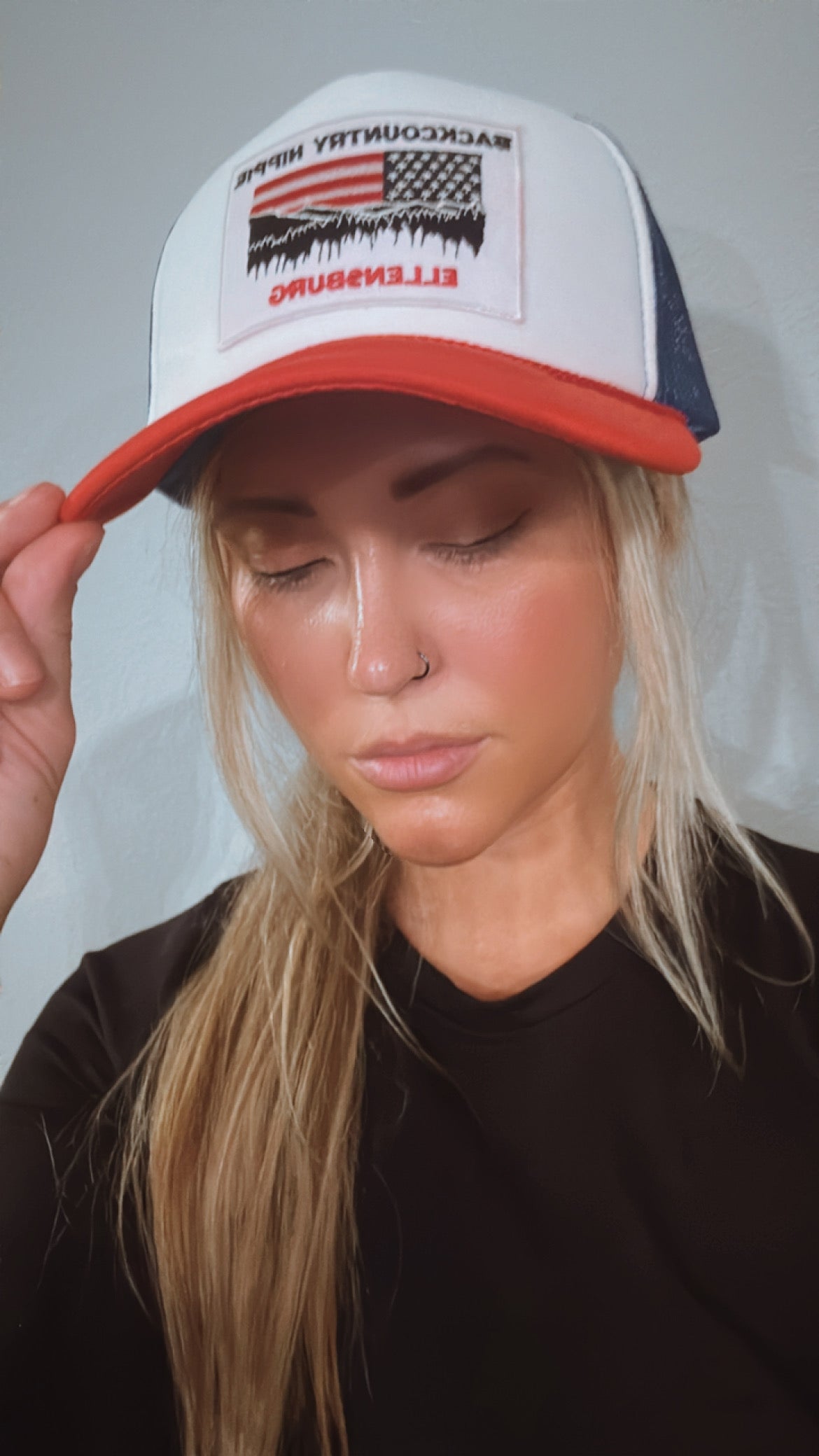 Proud to be an American BCH logo trucker