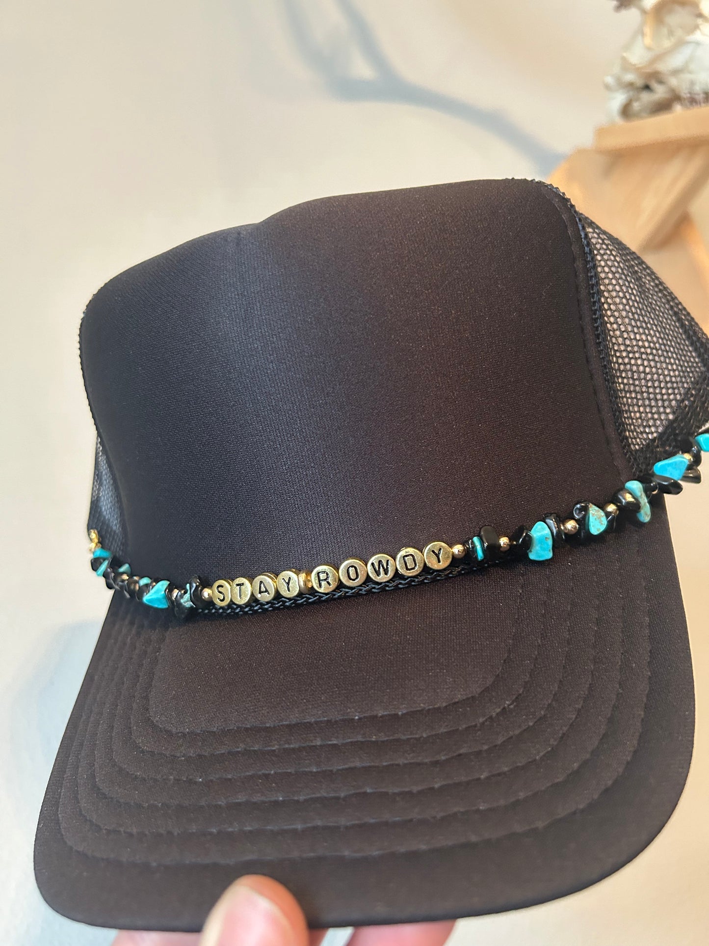Stay rowdy hat chain