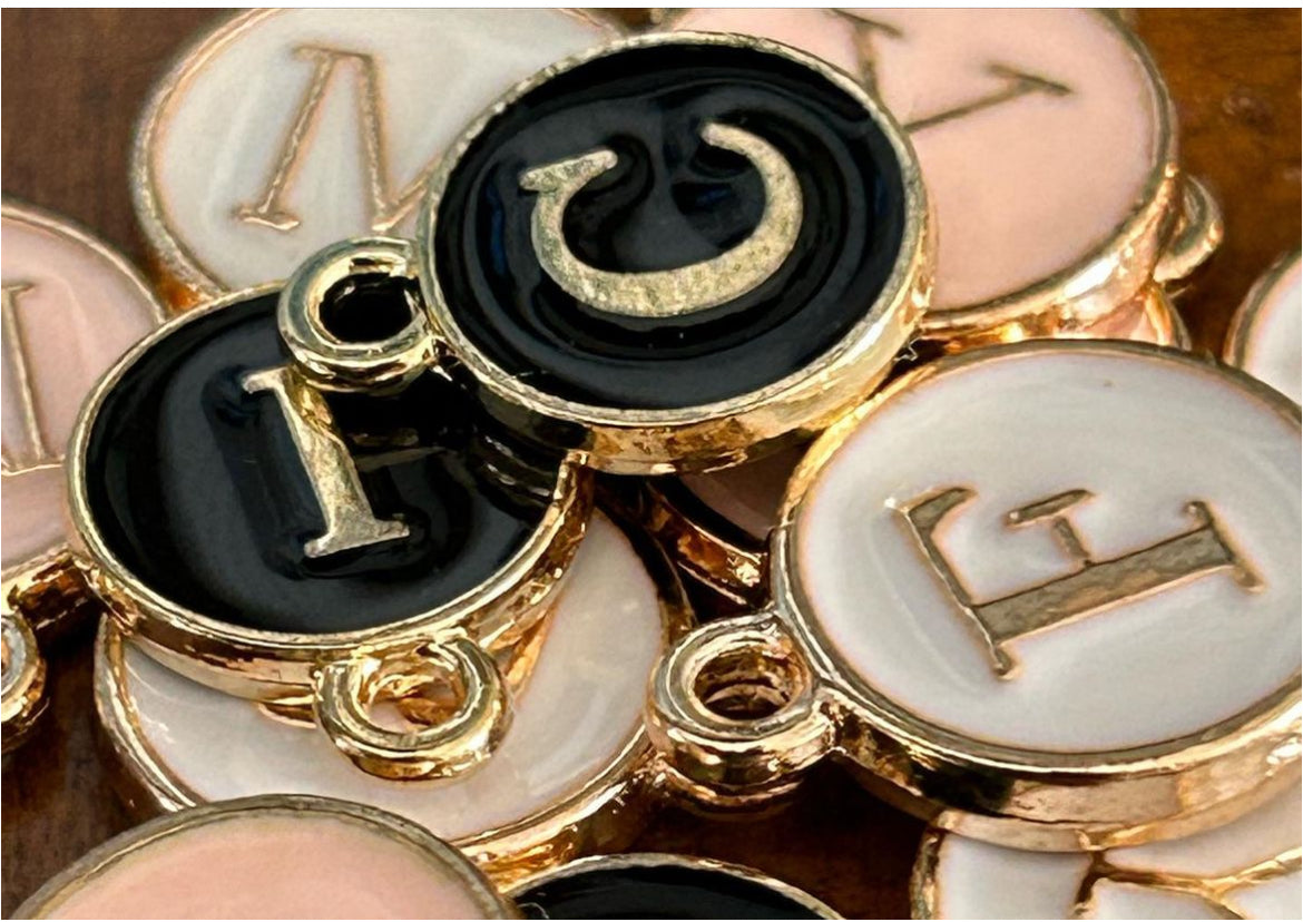Letter charms