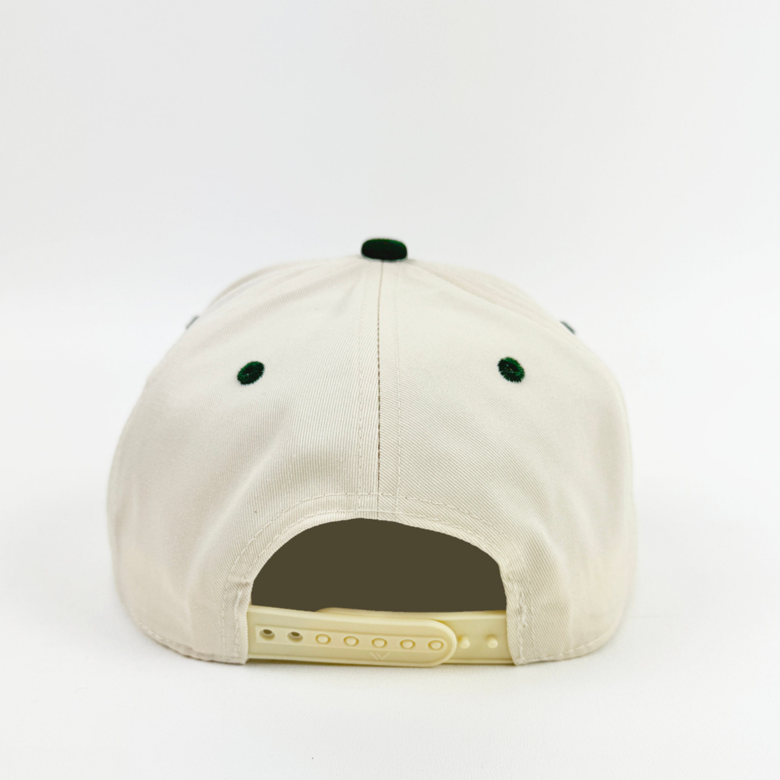 Green/White baseball cap