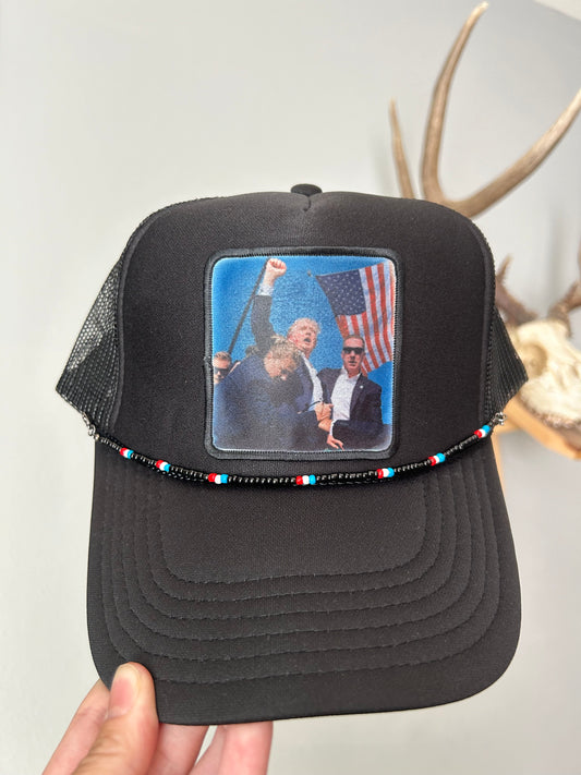 Trump “ Fight” for America trucker with hat chain