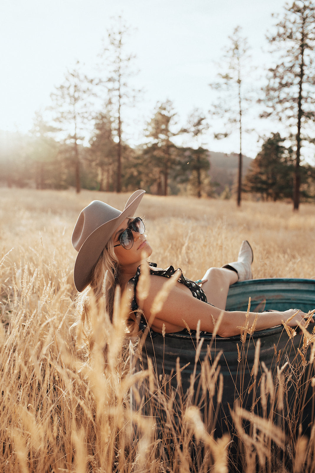 The gunsmoke cowgirl