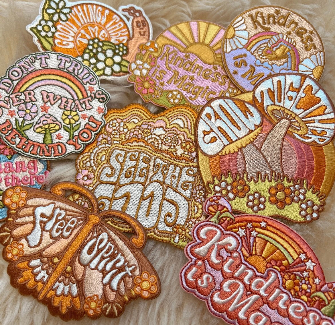 Kindness is magic patches