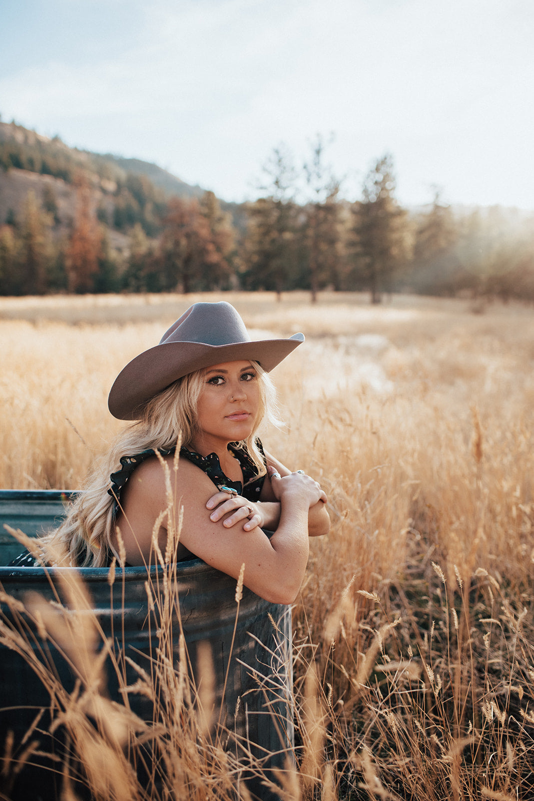 The gunsmoke cowgirl