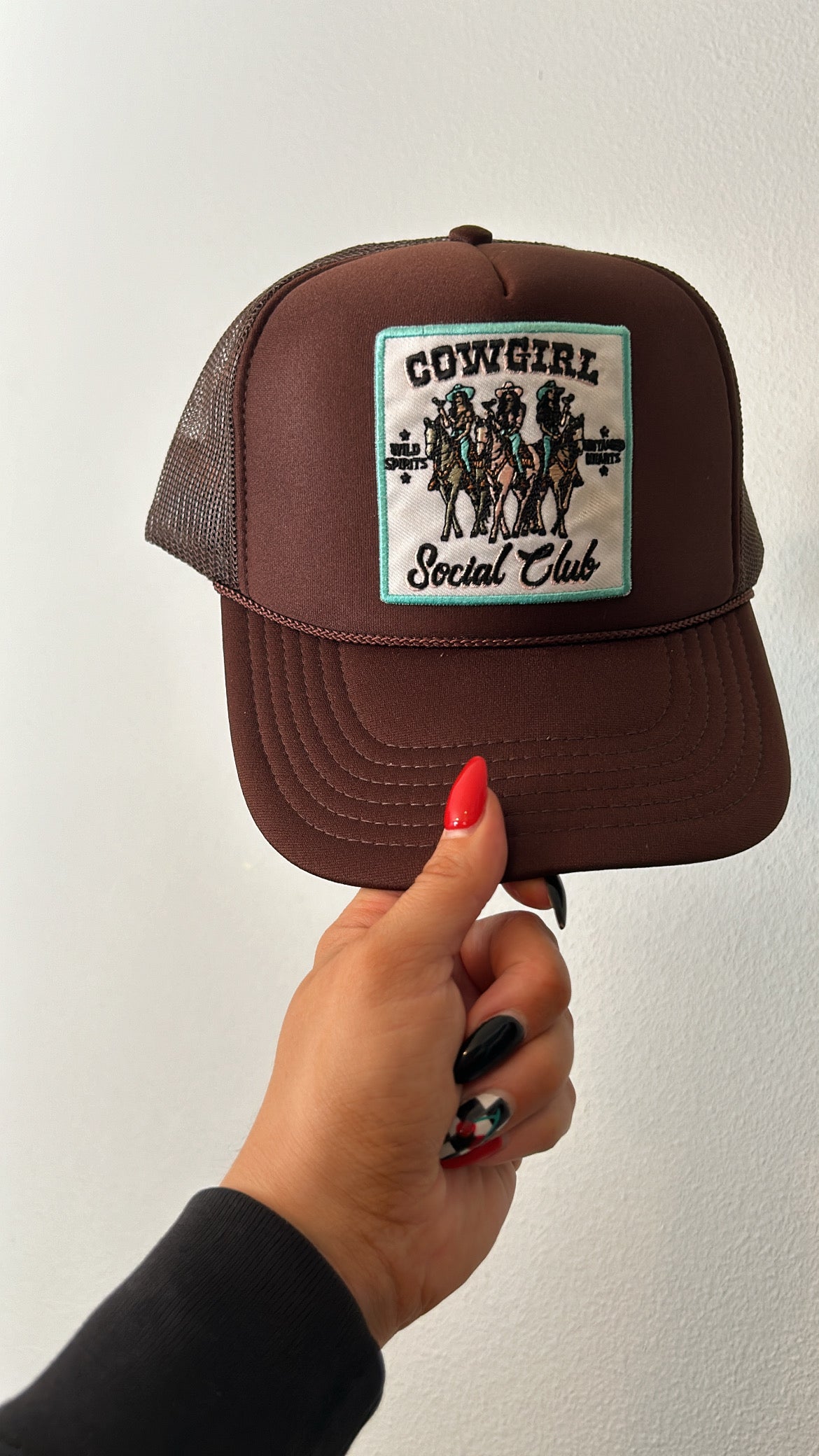 Cowgirl social club trucker