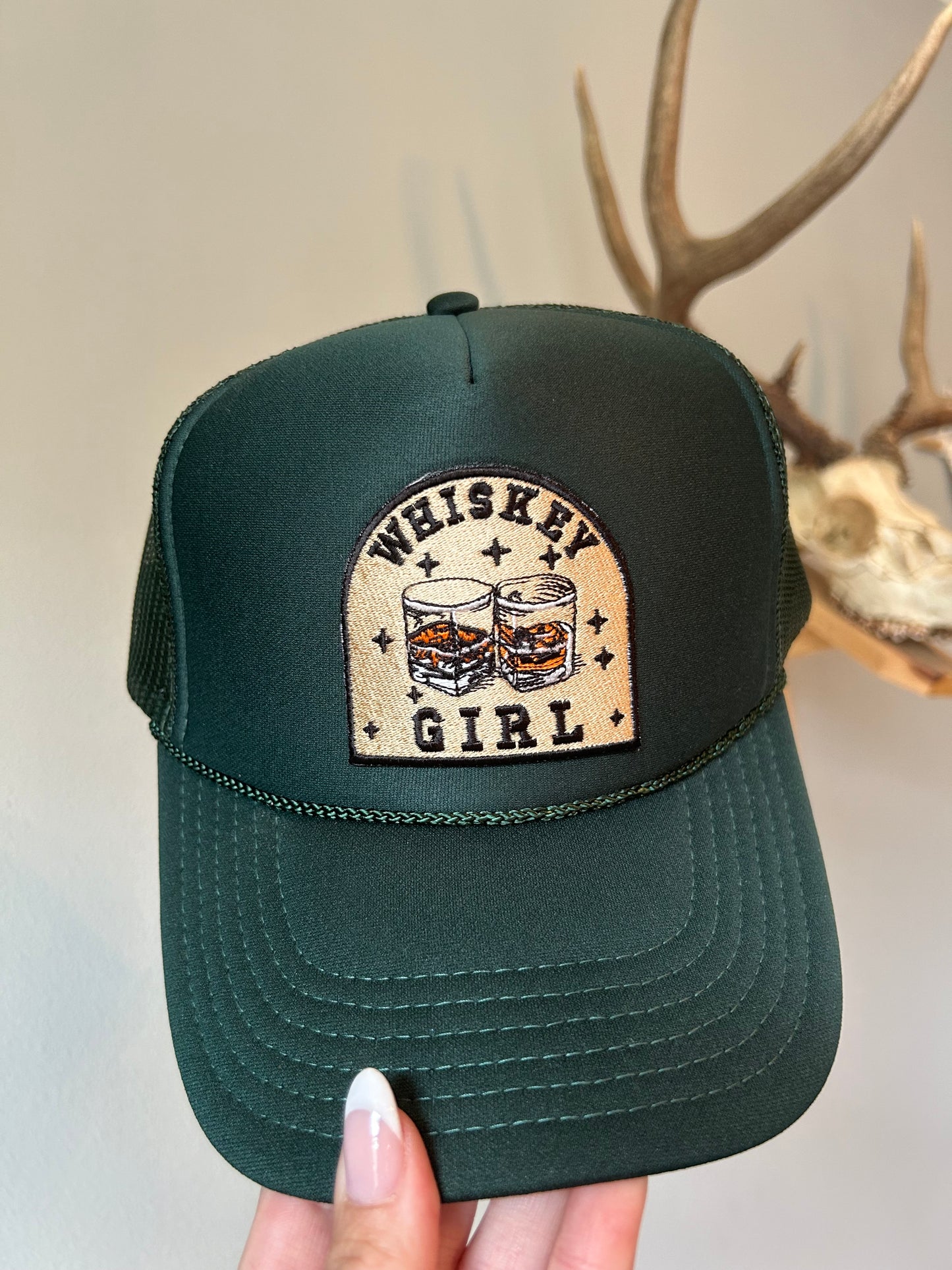 Whiskey girl green