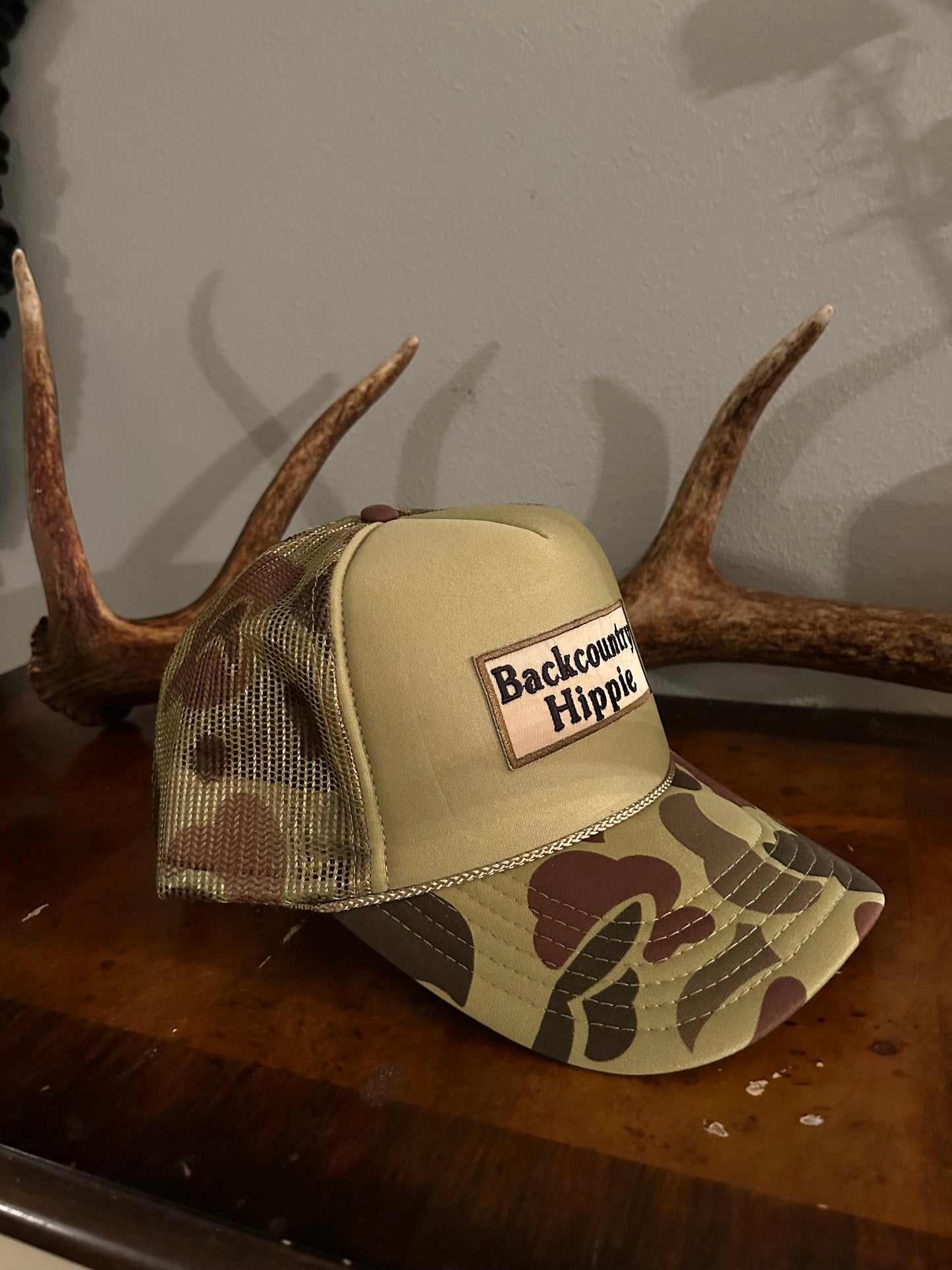 Sage Green camo BCH trucker