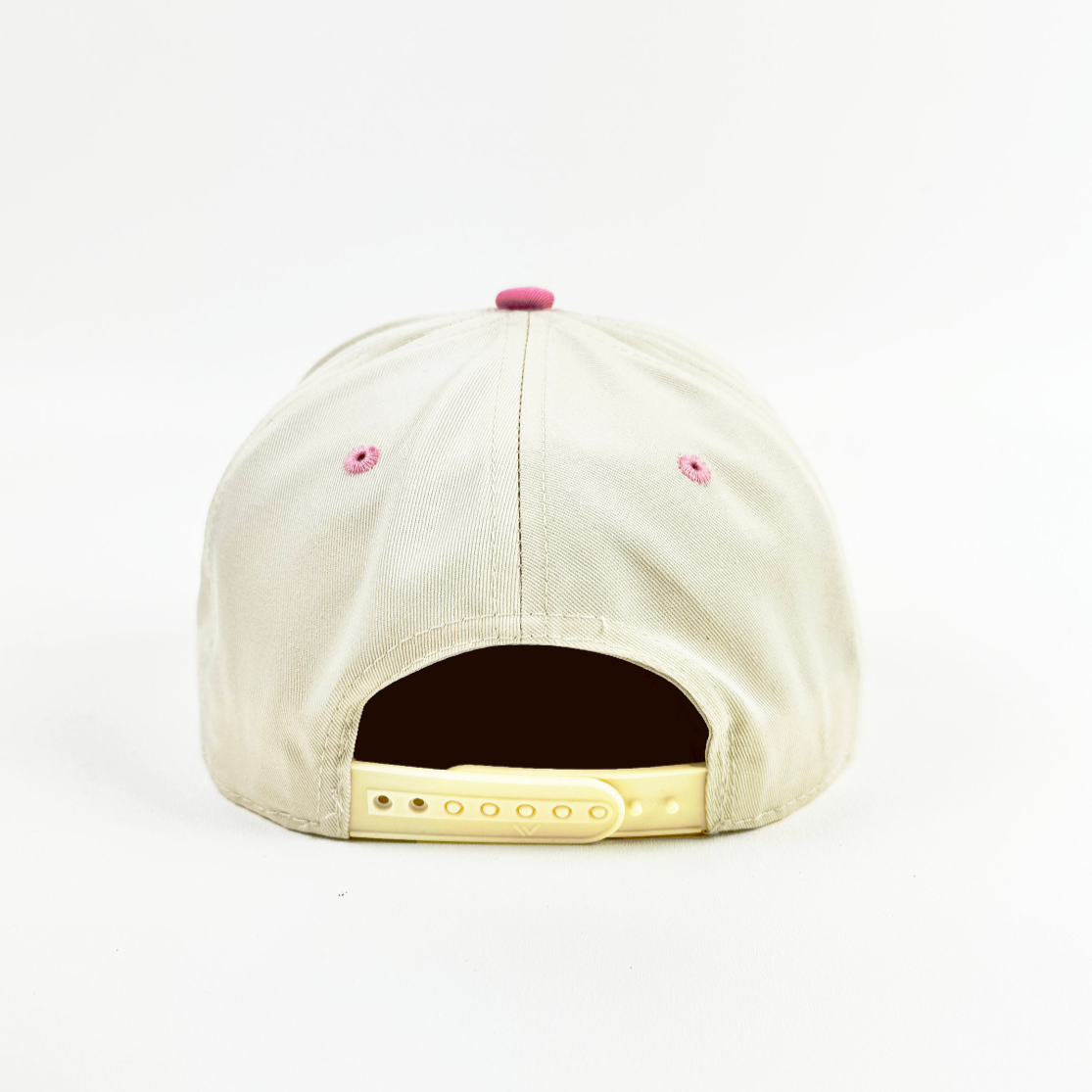 Pink/White baseball cap