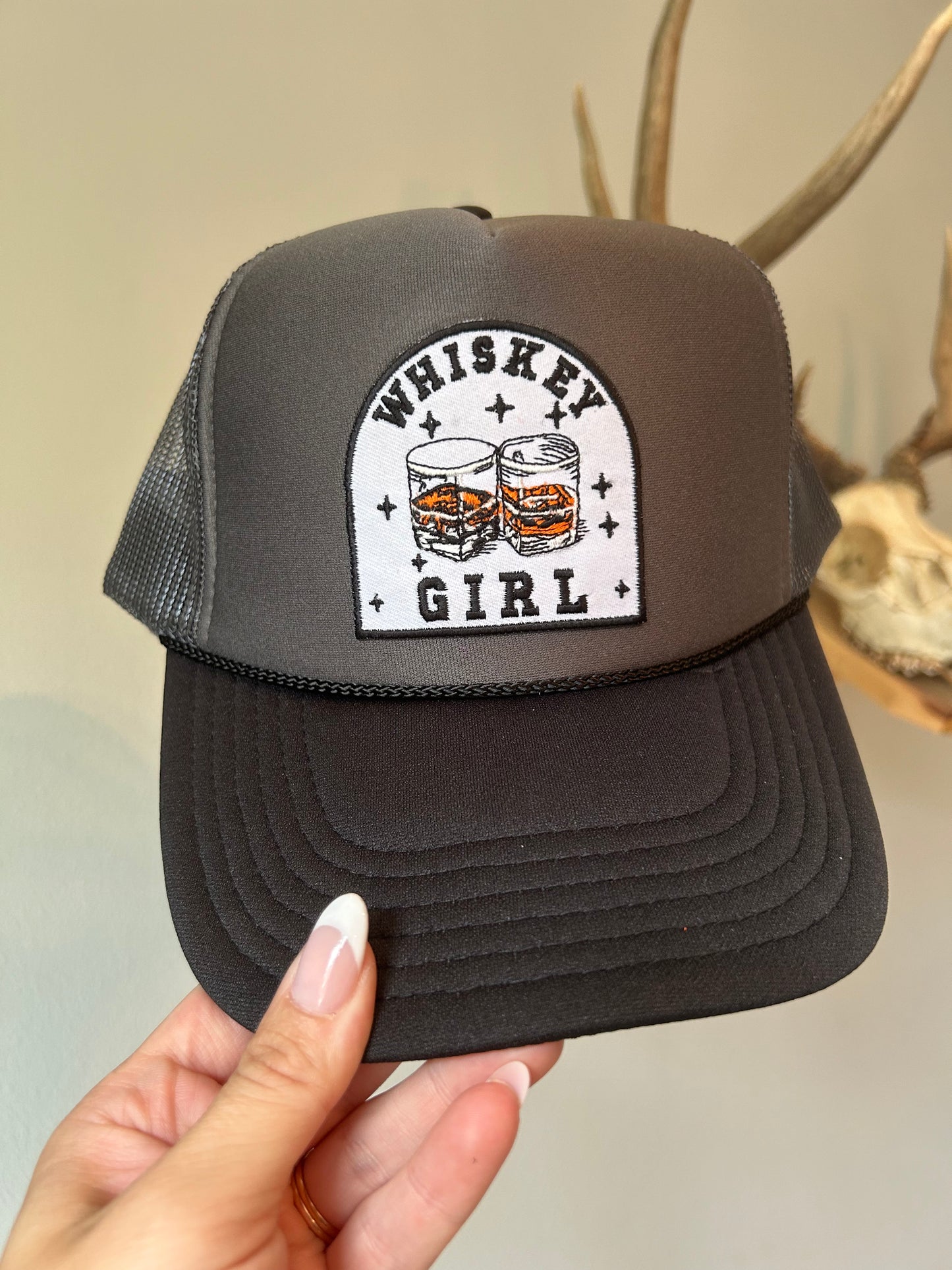 Whiskey girl grey