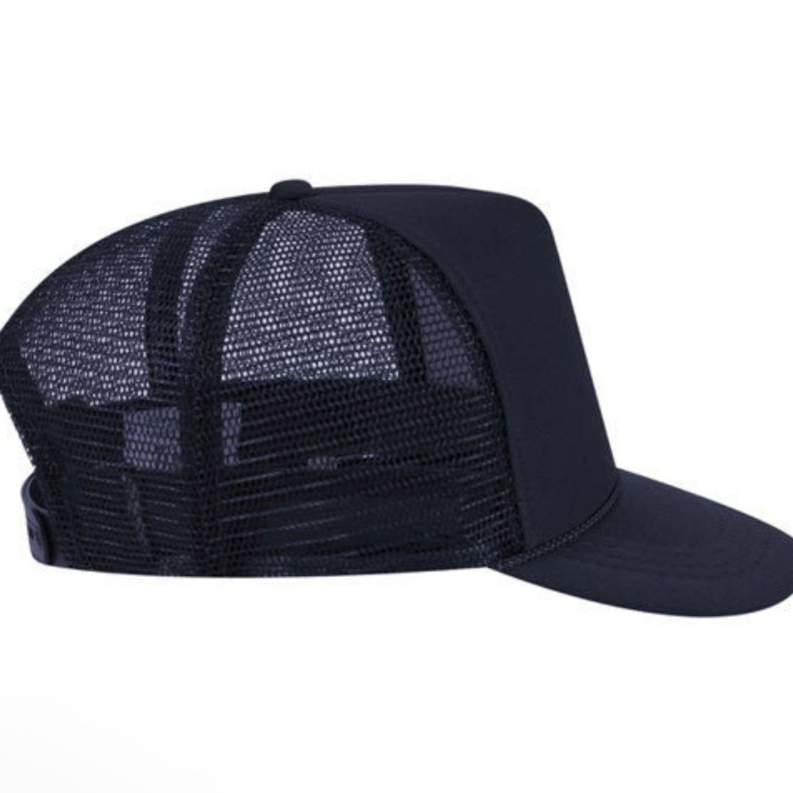 Navy foam trucker