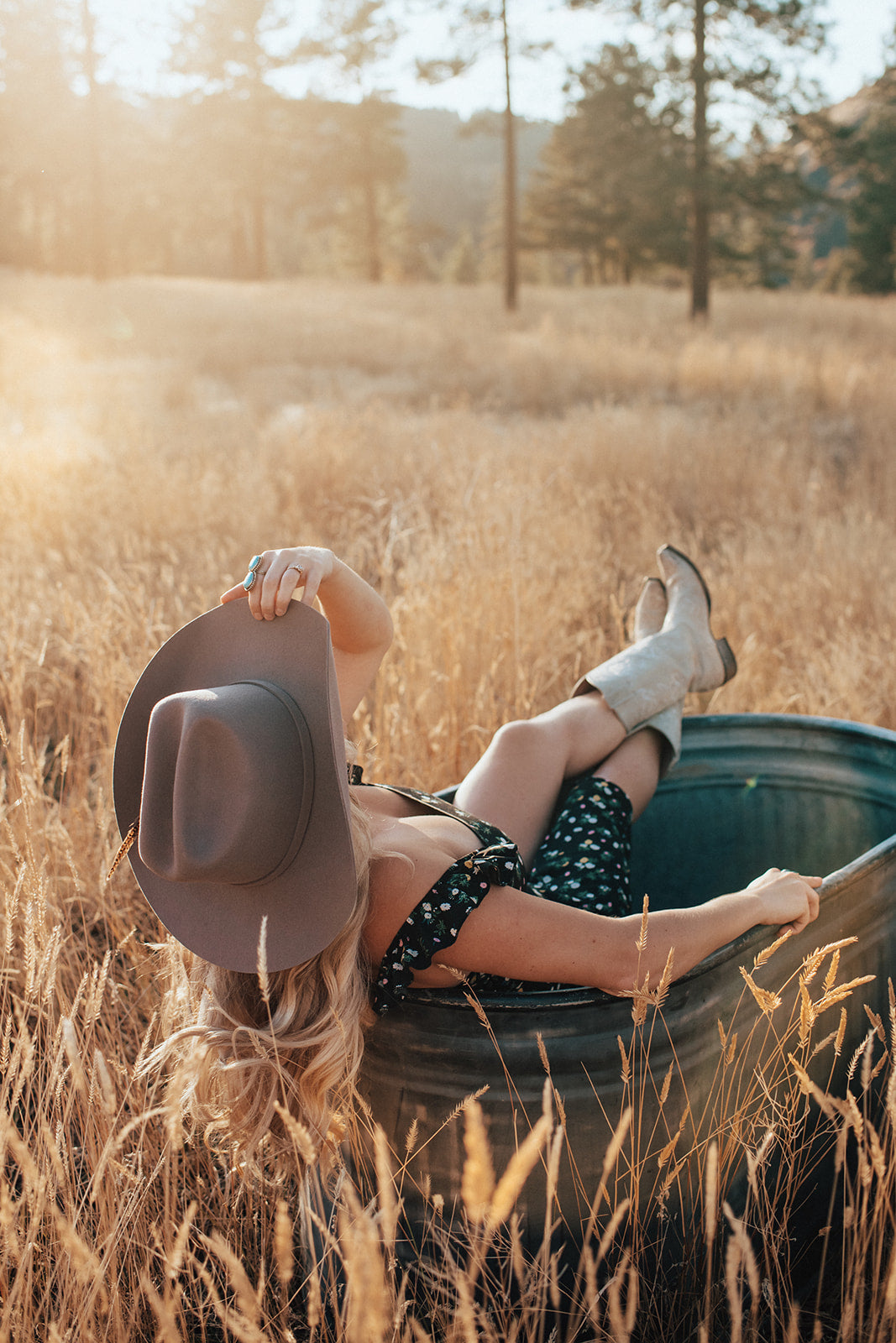 The gunsmoke cowgirl