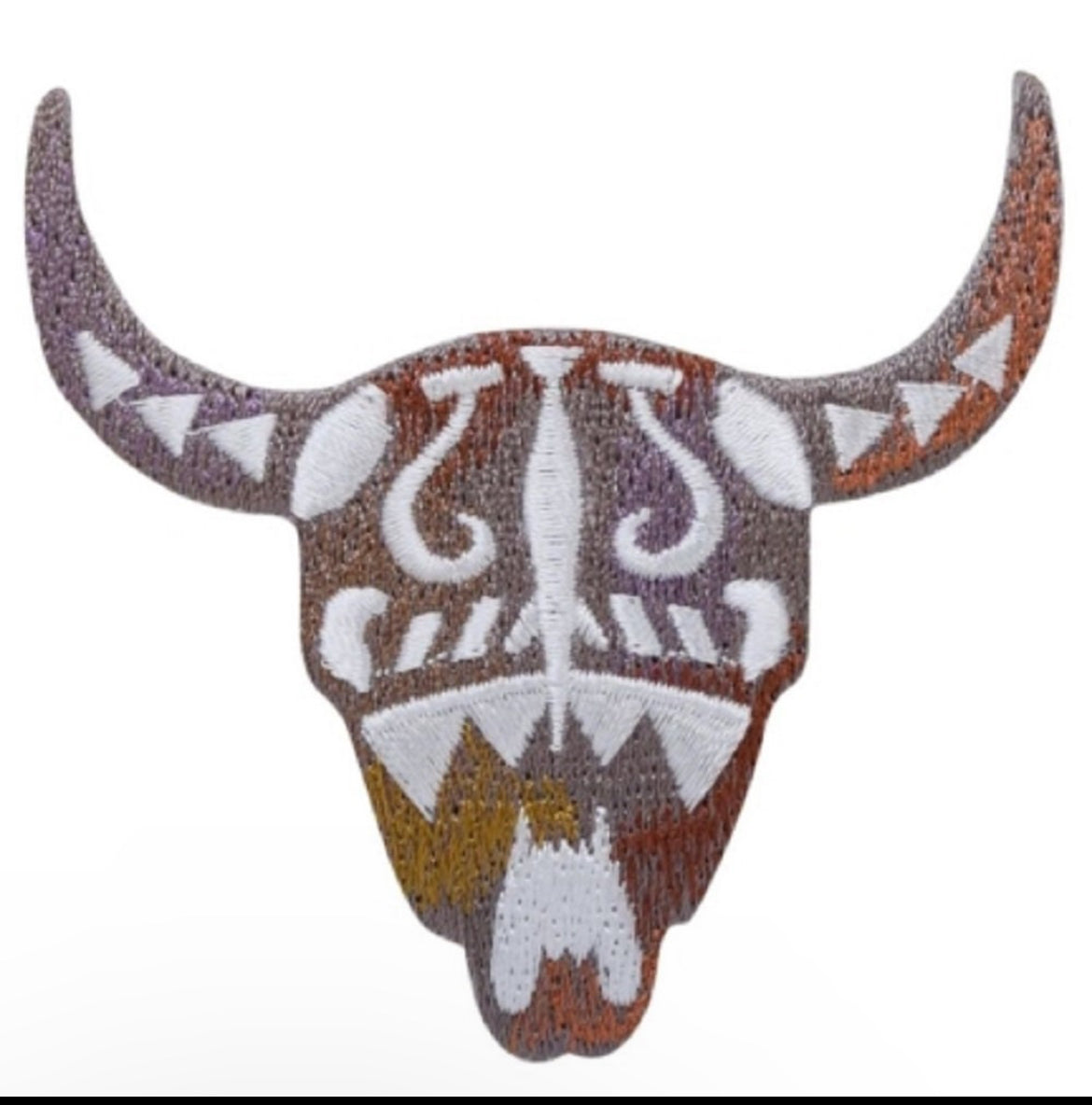 Long horn southwest hat patch