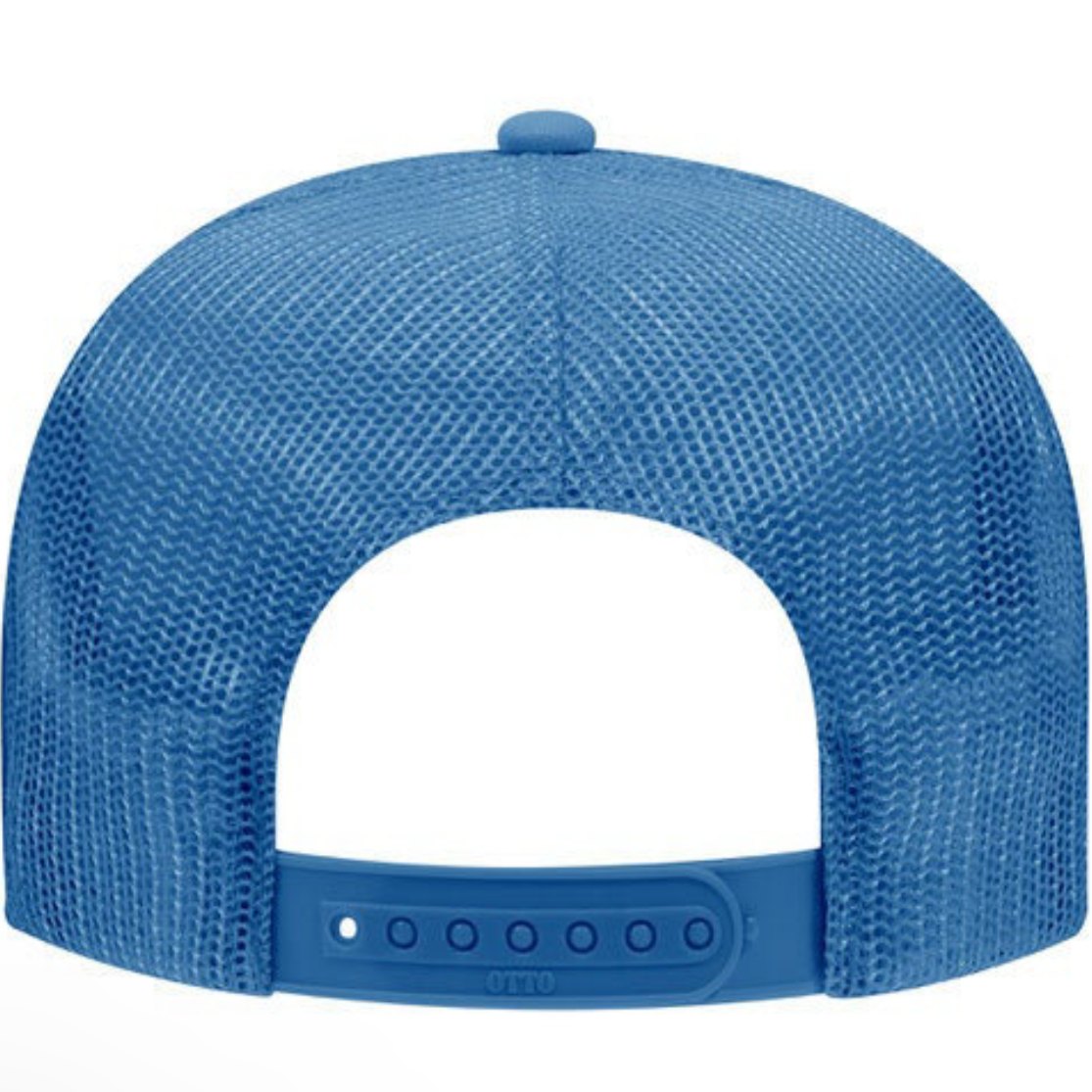 Columbia blue foam trucker