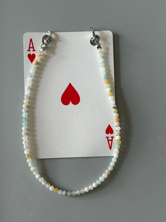 Amazonite hat chain