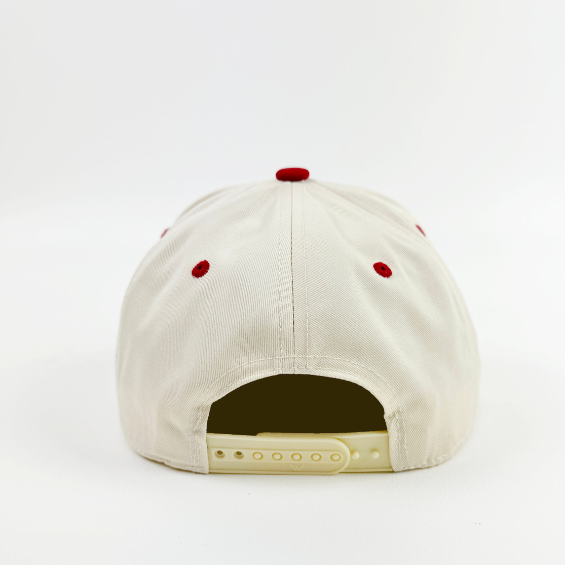 Red/Cream baseball cap