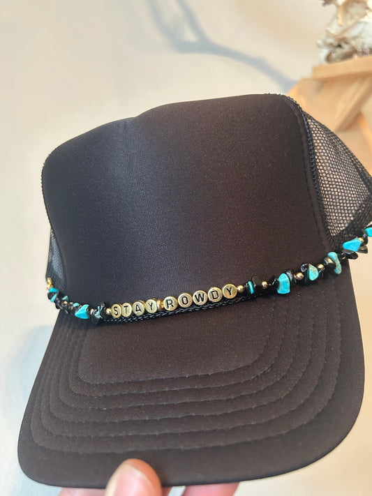 Stay rowdy hat chain