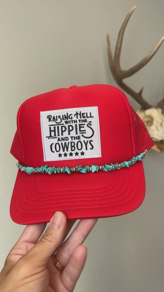 Raisin hell with hippies and cowboys  trucker